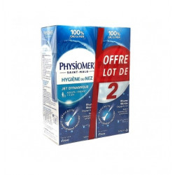 PHYSIOMER HYGIENE DU NEZ JET DYNAMIQUE LOT DE 2X135ML SANOFI