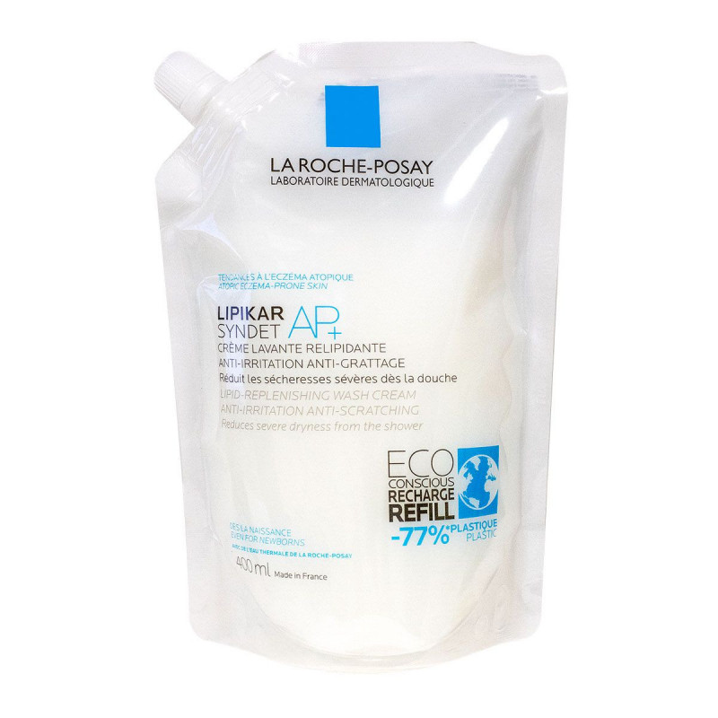 LIPIKAR SYNDET AP+ CREME LAVANTE ECO RECHARGE 400ML LA ROCHE POSAY LIPIKAR SYNDET AP+ CREME LAVANTE ECO RECHARGE 400ML LA ROCHE POSAY