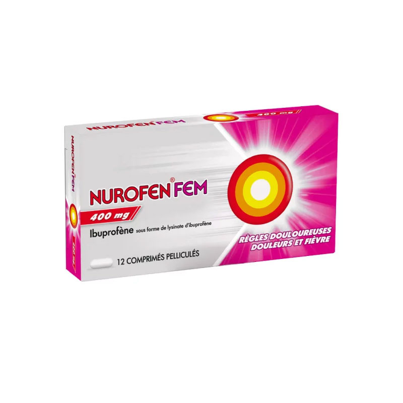 NUROFENFEM  400mg 12 COMPRIMES RECKITT BENCKISER