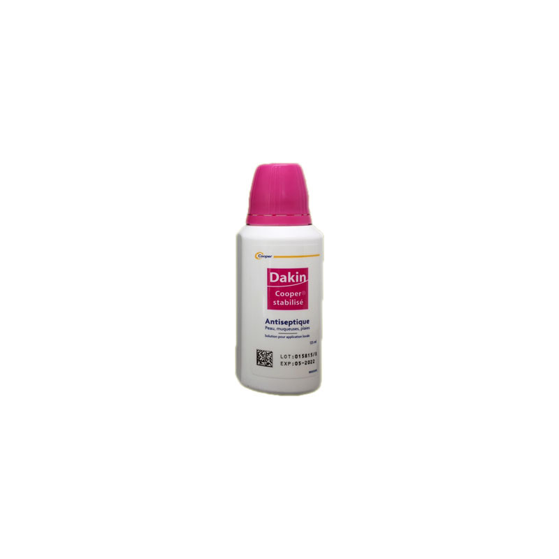 DAKIN STABILISÉ ANTISEPTIQUE 125ML COOPER