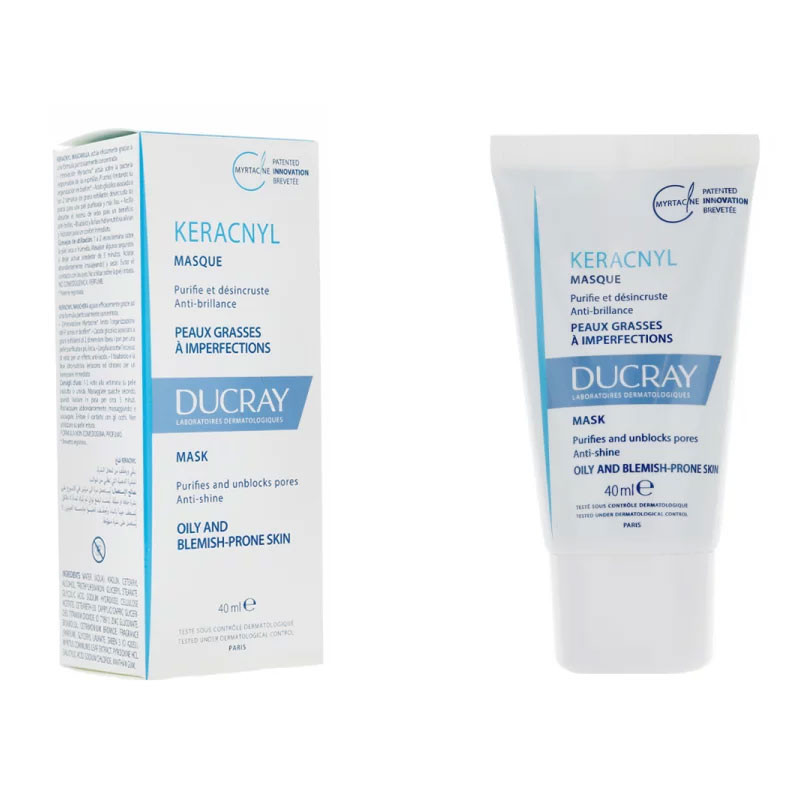 KERACNYL MASQUE VISAGE PEAUX GRASSES 40ML DUCRAY KERACNYL MASQUE VISAGE PEAUX GRASSES 40ML DUCRAY