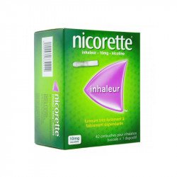 NICORETTE INHALATEUR 10MG x42 JOHNSON & JOHNSON