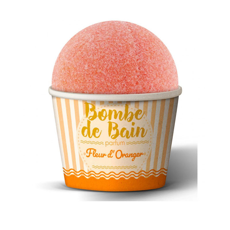 BOMBE DE BAIN FLEUR D'ORANGER 115G LES PETITS BAINS DE PROVENCE