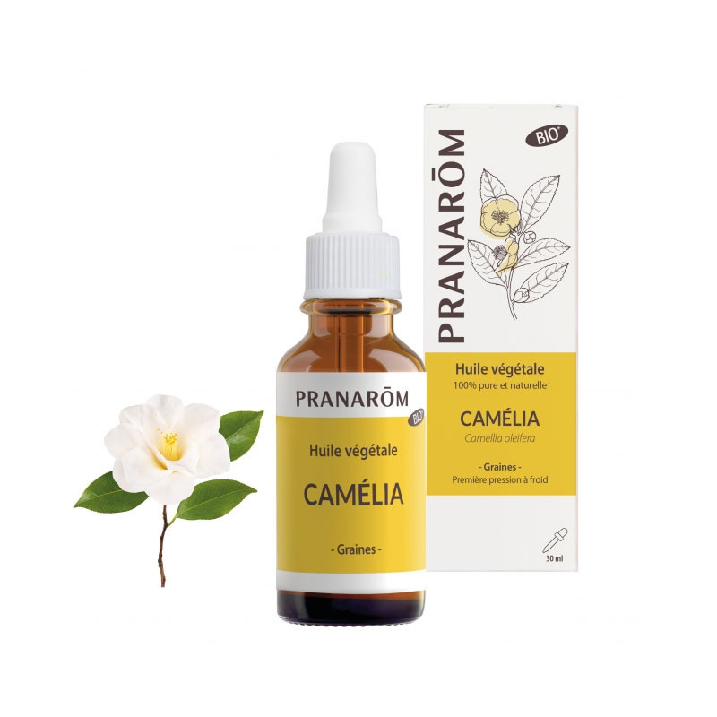 CAMÉLIA HUILE VEGETALE BIO 30ML PRANAROM