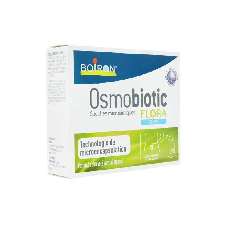 OSMOBIOTIC FLORA ADULTE 12 SACHETS BOIRON OSMOBIOTIC FLORA ADULTE 12 SACHETS BOIRON
