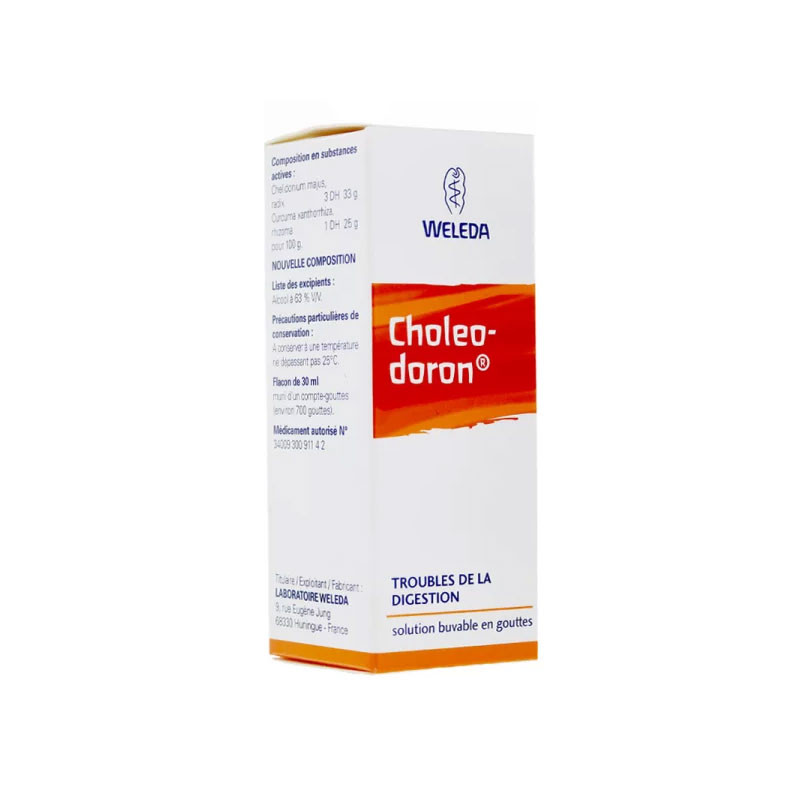 CHOLEO-DORON GOUTTES 30ML WELEDA