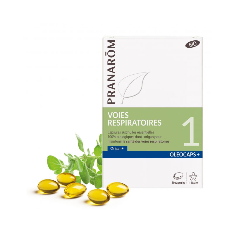 OLEOCAPS 1 VOIES RESPIRATOIRES BIO 30 CAPSULES PRANAROM