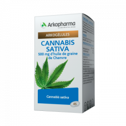 ARKOGELULES CANNABIS SATIVA 45 GELULES ARKOPHARMA