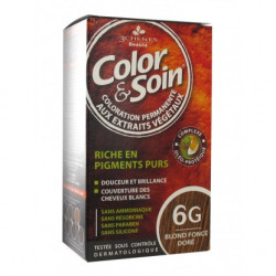 COLOR & SOIN BLOND FONCE DORE LES 3 CHENES 6G