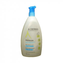 PRIMALBA GEL LAVANT 2 en 1 Corps & Cheveux A-DERMA 500 ML