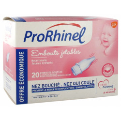 EMBOUTS POUR MOUCHE BEBE x20 PRORHINEL