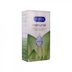 DUREX NATURAL 10 PRESERVATIFS