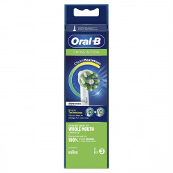 BROSSETTES CROSSACTION BOITE DE 3 ORAL B