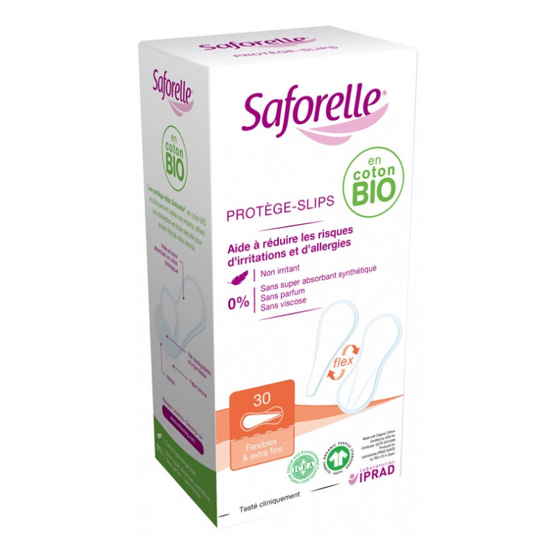 PROTEGE SLIPS FLEXIBLES EXTRA FINS X30 SAFORELLE PROTEGE SLIPS FLEXIBLES EXTRA FINS X30 SAFORELLE