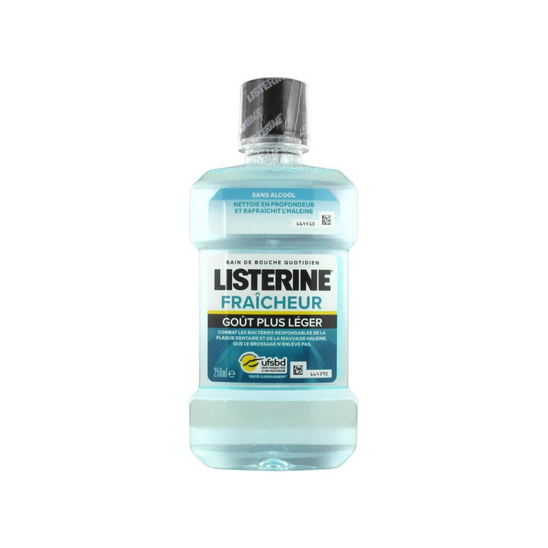 BAIN DE BOUCHE FRAICHEUR 250ML LISTERINE BAIN DE BOUCHE FRAICHEUR 250ML LISTERINE