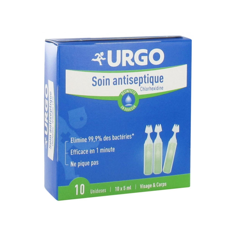 SOIN ANTISEPTIQUE 10 UNIDOSES URGO SOIN ANTISEPTIQUE 10 UNIDOSES URGO