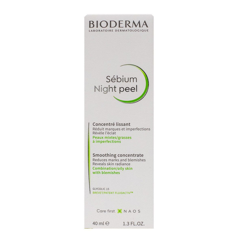 SEBIUM NIGHT PEEL 40ML BIODERMA