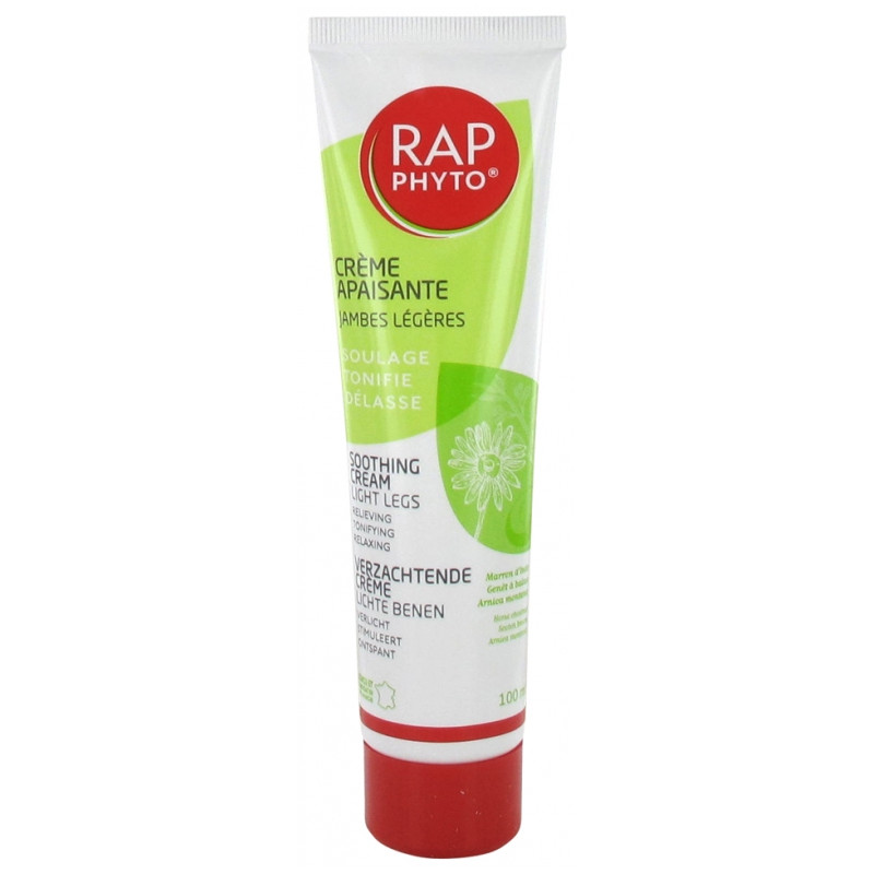 RAP PHYTO CREME APAISANTE JAMBES LEGERES 100ML RAP PHYTO CREME APAISANTE JAMBES LEGERES 100ML