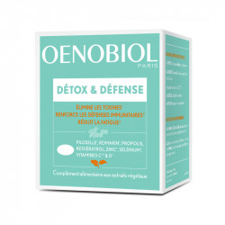 DETOX ET DEFENSE 60 COMPRIMES OENOBIOL