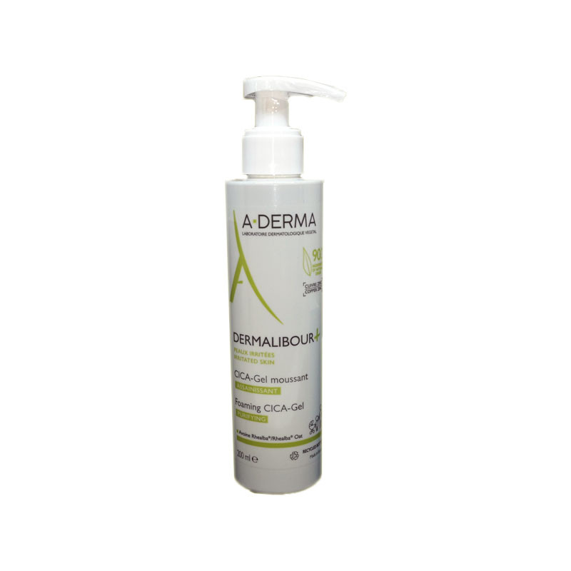 DERMALIBOUR+ CICA-GEL MOUSSANT ASSAINISSANT 200ML A-DERMA