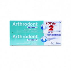 ARTHRODONT PROTECT GEL DENTIFRICE LOT 2 X 75ML PIERRE FABRE