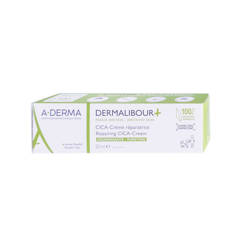 DERMALIBOUR+ CICA CREME REPARATRICE 50ML A-DERMA