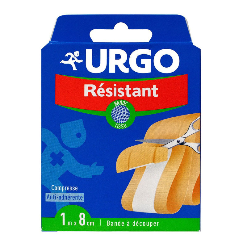 PANSEMENT BANDE A DECOUPER RESISTANT 1MX8CM URGO