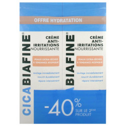 CREME ANTI IRRITATIONS NOURRISSANTE LOT DE 2  CICABIAFINE