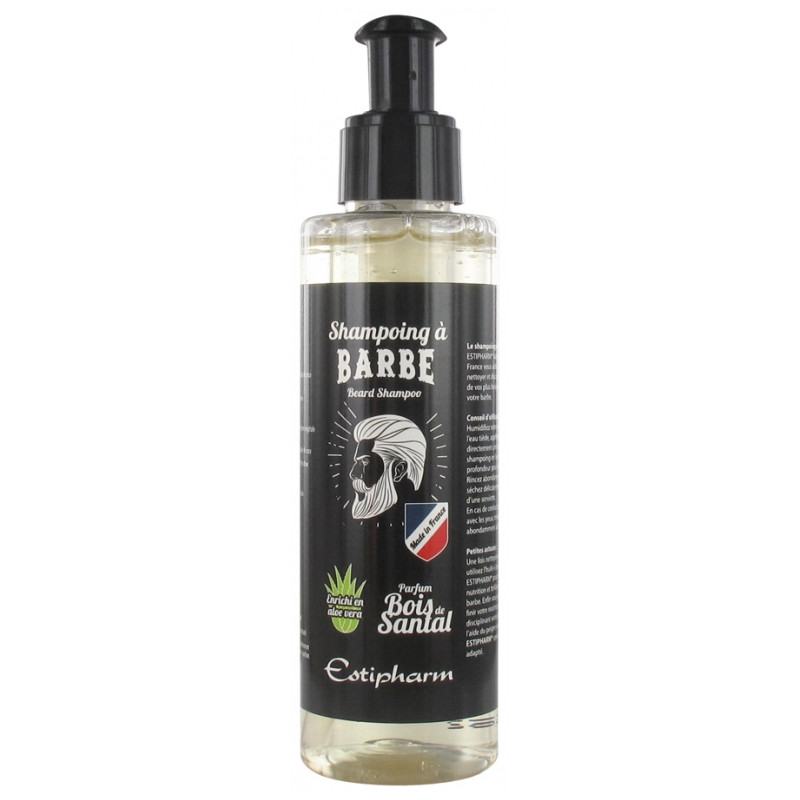 SHAMPOOING à BARBE BOIS DE SANTAL 150ML ESTIPHARM SHAMPOOING à BARBE BOIS DE SANTAL 150ML ESTIPHARM