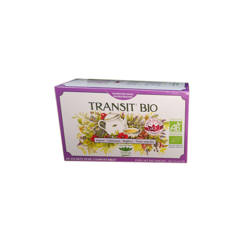 Tisane Transit BIO 20 sachets - Marché des Terroirs