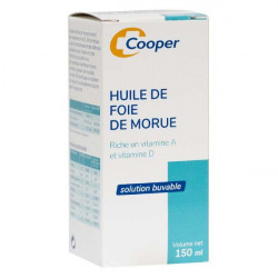 HUILE DE FOIE DE MORUE 150ML COOPER