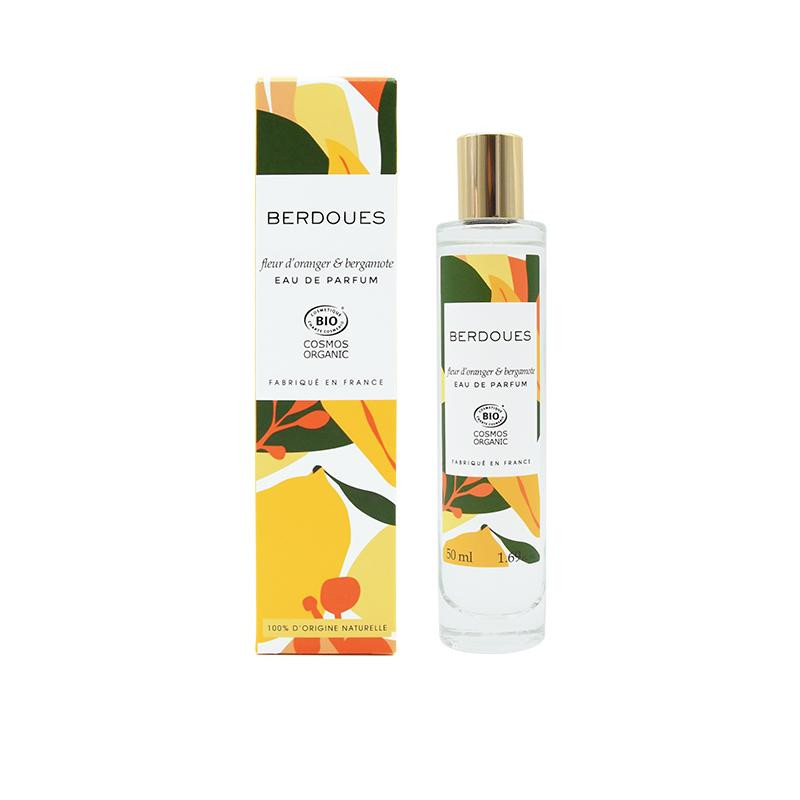 EAU DE PARFUM BIO FLEUR D' ORANGER & BERGAMOTE 50ML BERDOUES EAU DE PARFUM BIO FLEUR D' ORANGER & BERGAMOTE 50ML BERDOUES