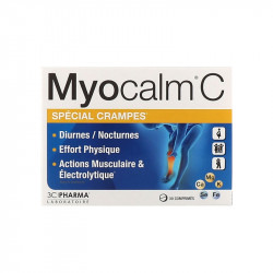 MYOCALM C SPECIAL CRAMPES 30 COMPRIMES 3C PHARMA