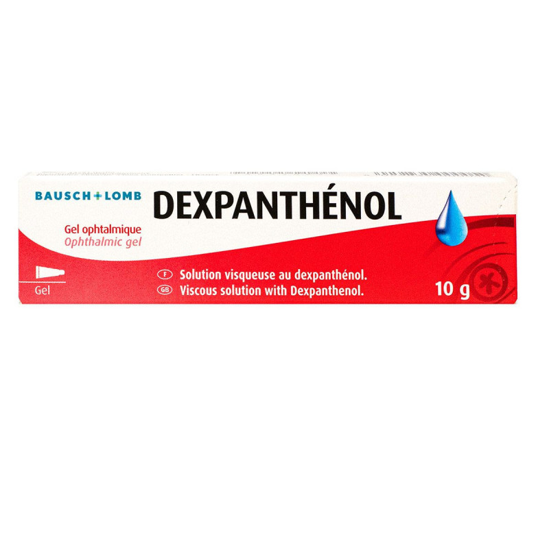 DEXPANTHENOL GEL OPHTALMIQUE 10G BAUSCH&LOMB