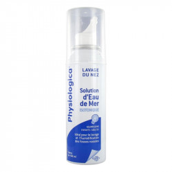 PHYSIOLOGICA SOLUTION D 'EAU DE MER ISOTONIQUE LAVAGE DU NEZ 100ML GIFRER