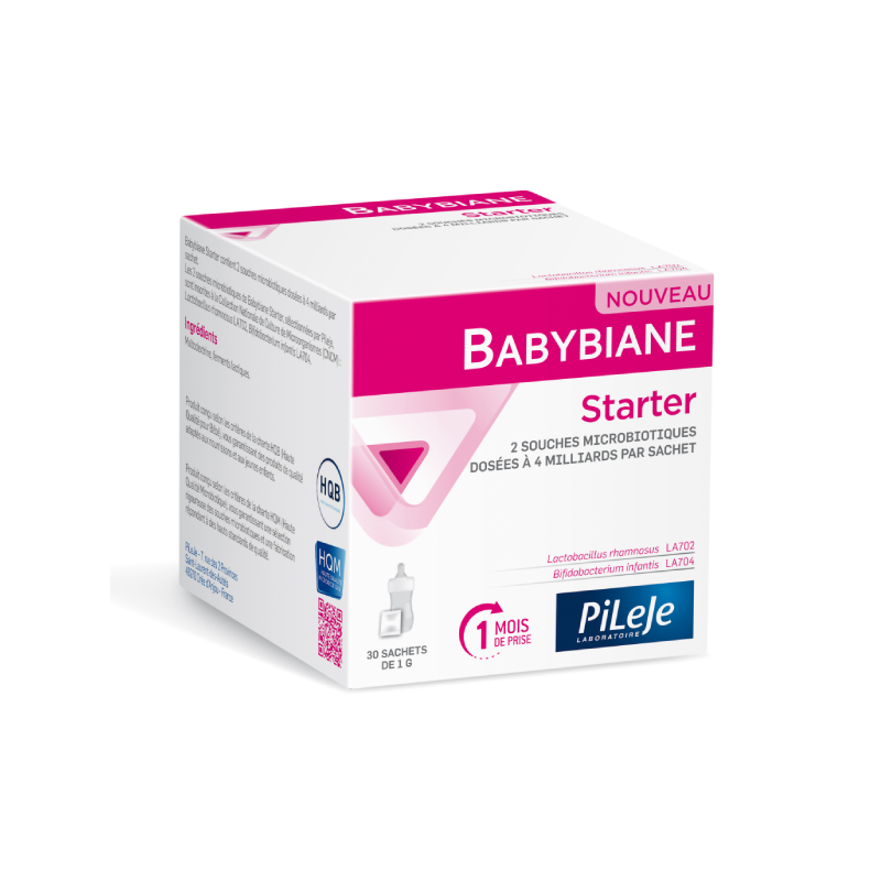 BABYBIANE STARTER 30 SACHETS DE 1G PILEJE