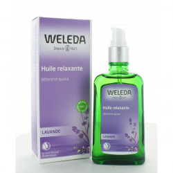 HUILE RELAXANTE A LA LAVANDE 100ML FLACON POMPE WELEDA