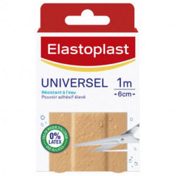 PANSEMENTS UNIVERSAL 1m x 6cm ELASTOPLAST