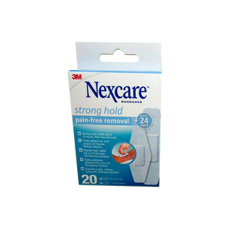 PANSEMENTS FORTE ADHERENCE X20 NEXCARE