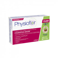 PHYSIOFLOR FLASH ELIMINATION URINAIRE 10 GELULES + 10 COMPRIMES LABORATOIRES IPRAD