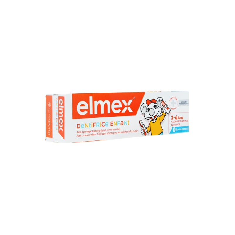 Elmex Dentifrice Enfant 3 à 6 ans 50 ml