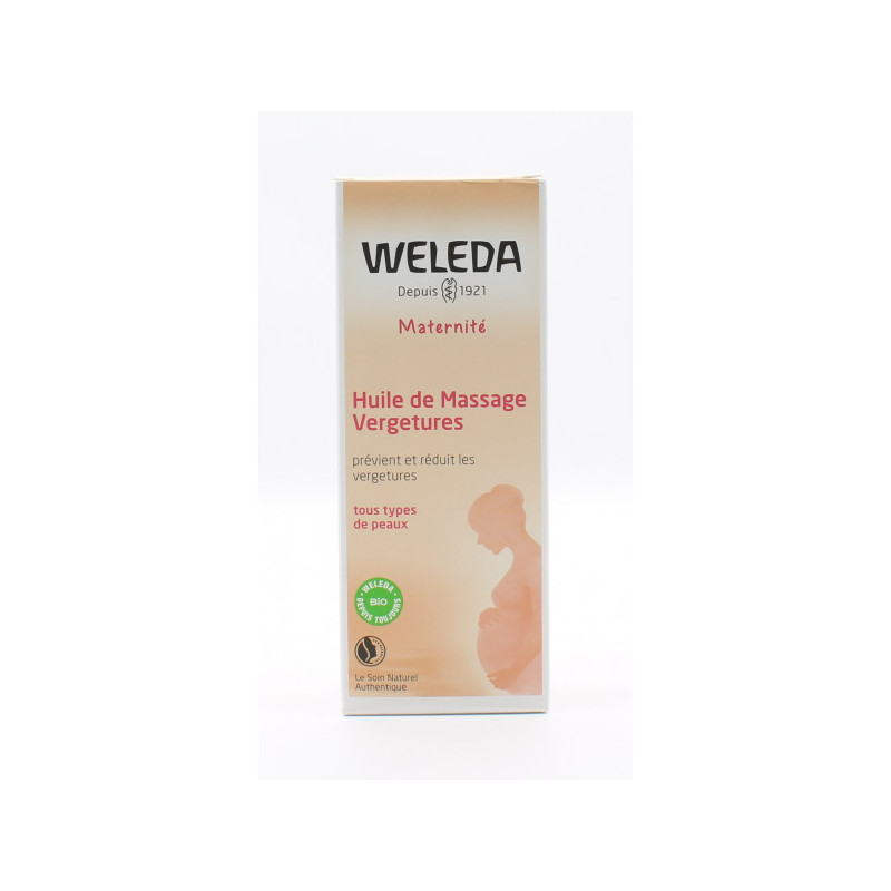 HUILE DE MASSAGE VERGETURE 100 ML WELEDA