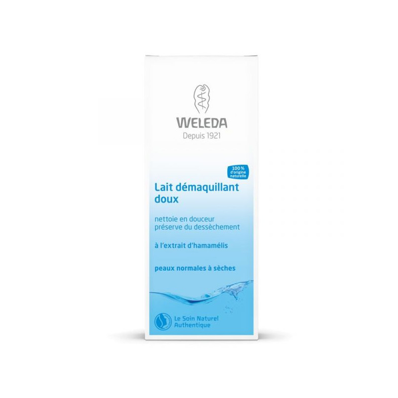 LAIT DEMAQUILLANT DOUX 100ML WELEDA