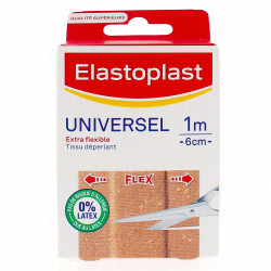 PANSEMENTS FLEXIBLE 1m x 6cm ELASTOPLAST