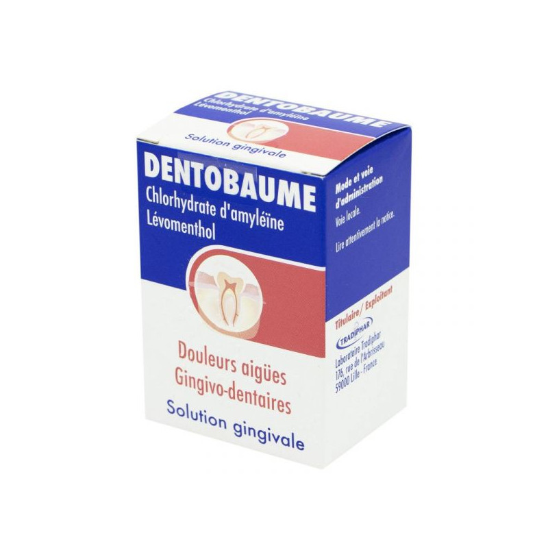 DENTOBAUME SOLUTION GINGIVALE 4ML TRADIPHAR