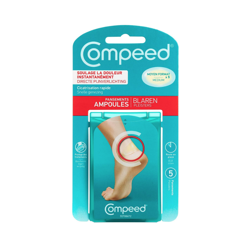 PANSEMENTS AMPOULES MOYEN FORMAT COMPEED