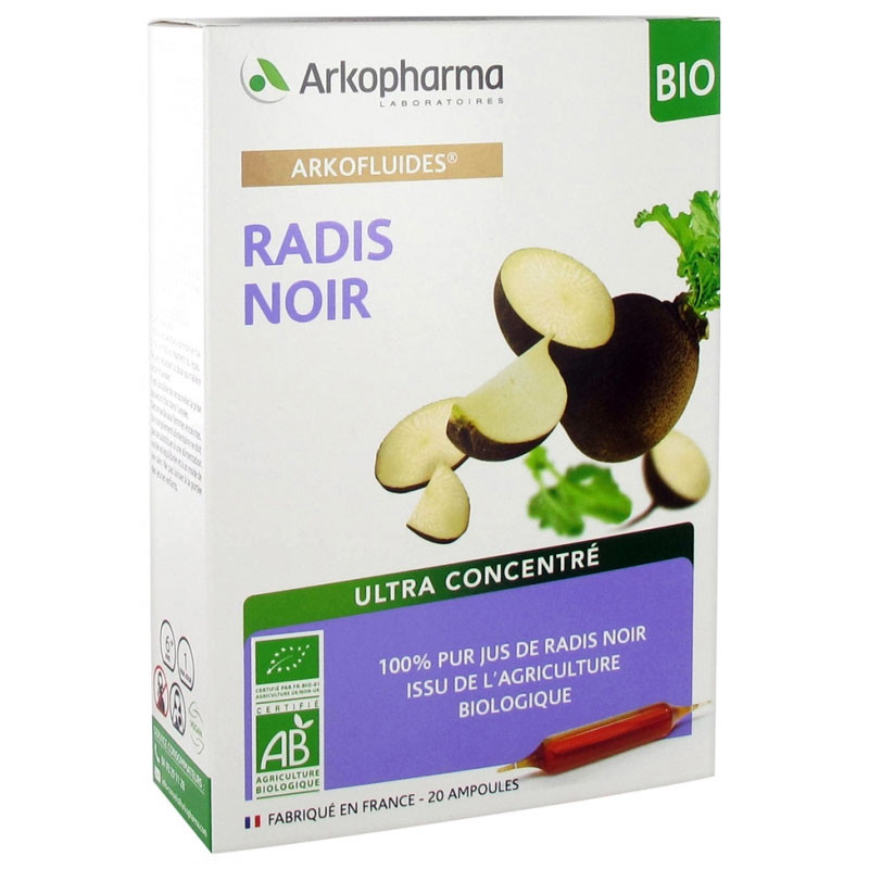 ARKOFLUIDES BIO RADIS NOIR 20 JOURS ARKOPHARMA