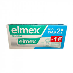 DENTIFRICE SENSITIVE DUO PACK 2 X 75ML ELMEX