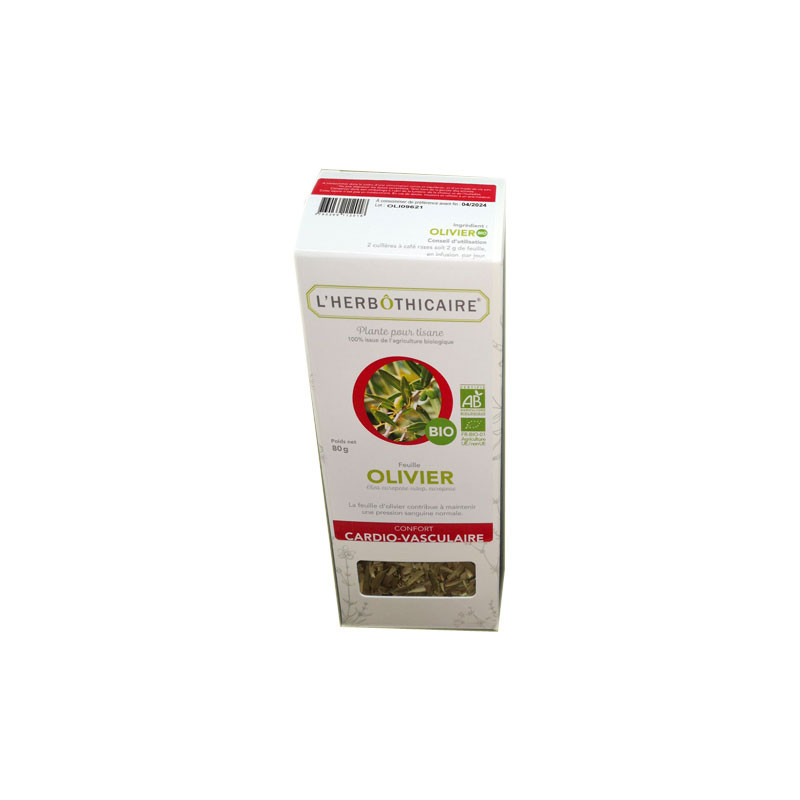 INFUSION OLIVIER BIO 80G L HERBOTHICAIRE