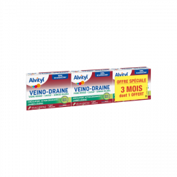 GOVITAL VEINO DRAINE LOT DE 3 X 30 GELULES URGO